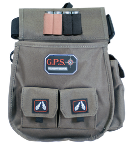 GPS Bags 1093CSP Deluxe Double Shotshell Pouch Olive Polyester Waist Mount 30-52" Belt GPS Bags 1093CSP Deluxe Double Shotshell Pouch Olive Polyester Waist Mount 30-52" Belt