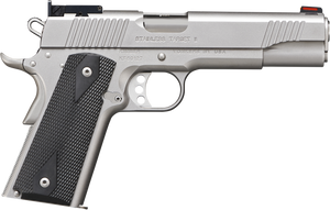 Kimber Mfg.,inc 3200108CA Stainless Target II (CA) 9mm 9+1 5" Satin Silver Front Serrations Stainless Steel Slide Black Synthetic Double-Diamond Checkering Grip Kimber Mfg.,inc 3200108CA Stainless Target II (CA) 9mm 9+1 5" Satin Silver Front Serrations Stainless Steel Slide Black Synthetic Double-Diamond Checkering Grip