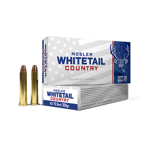 Nosler 40145 Whitetail Country 45-70Gov 300gr 20 Per Box/10 Case Nosler 40145 Whitetail Country 45-70Gov 300gr 20 Per Box/10 Case