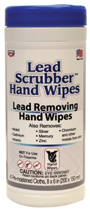 Birchwood Casey 32440 Lead Scrubber 8" x 6" Wipes 40 Per Pkg Birchwood Casey 32440 Lead Scrubber 8" x 6" Wipes 40 Per Pkg
