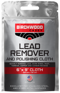 Birchwood Casey 31002 Lead Remover Polishing Cloth Lead Remover Birchwood Casey 31002 Lead Remover Polishing Cloth Lead Remover