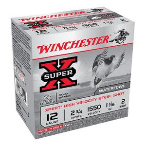 WIN XPERT WATERFOWL 12GA 2.75 1 1/16OZ #2 25/10 WIN XPERT WATERFOWL 12GA 2.75 1 1/16OZ #2 25/10