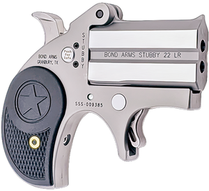 Bond Arms BASTB Stubby 22 LR 2rd Shot 2.20" Matte Stainless Steel Frame Black Textured Polymer Grips Bond Arms BASTB Stubby 22 LR 2rd Shot 2.20" Matte Stainless Steel Frame Black Textured Polymer Grips