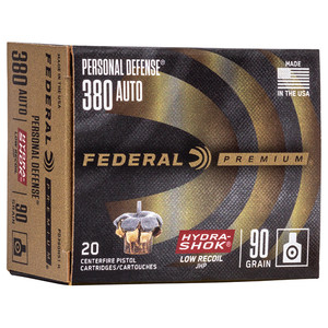 FDR 380 90GR HYDSHK LR 20RD FDR 380 90GR HYDSHK LR 20RD