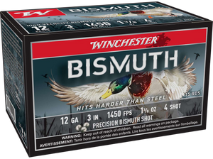 Winchester Ammo SWB1234XV 12Gauge 3" 1 3/8oz 4Shot 15 Per Box/10 Case Winchester Ammo SWB1234XV 12Gauge 3" 1 3/8oz 4Shot 15 Per Box/10 Case