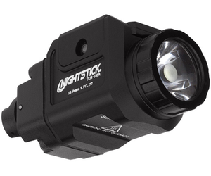 Nightstick TCM550XL Compact Weapon-Mounted Light Black Anodized 550 Lumens White LED Nightstick TCM550XL Compact Weapon-Mounted Light Black Anodized 550 Lumens White LED