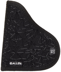 Allen 44904 Spiderweb In-The-Pocket Conceal Carry Holster Size 04 Black Nylon w/Web Grip Pattern fits Sig P238, P938 & S&W M&P Bodyguard Ambidextrous Allen 44904 Spiderweb In-The-Pocket Conceal Carry Holster Size 04 Black Nylon w/Web Grip Pattern fits Sig P238, P938 & S&W M&P Bodyguard Ambidextrous