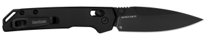 Kershaw 2051BLK Mini Iridium 3" Folding/Spear Point Plain Stonewashed D2 Steel Blade/Ice Blue Anodized 6061-T6 Aluminum Handle Kershaw 2051BLK Mini Iridium 3" Folding/Spear Point Plain Stonewashed D2 Steel Blade/Ice Blue Anodized 6061-T6 Aluminum Handle