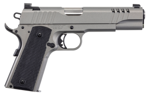 Auto-Ordnance 1911TCAC6N 1911 A1 45 ACP 7+1 5" Savage Silver Cerakoate, Serrated/Ported Slide, Black Rubber Grips, TruGlo Night Sights Auto-Ordnance 1911TCAC6N 1911 A1 45 ACP 7+1 5" Savage Silver Cerakoate, Serrated/Ported Slide, Black Rubber Grips, TruGlo Night Sights