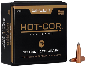 Speer 2035 Rifle Hunting Hot-Cor .308 165 gr Spitzer Soft Point Speer 2035 Rifle Hunting Hot-Cor .308 165 gr Spitzer Soft Point