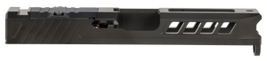 True Precision Inc TPG19SBCRMR Axiom Optic Cut Slide Fits Glock 19 Gen1-3 Black DLC Anodized 416R Stainless Steel True Precision Inc TPG19SBCRMR Axiom Optic Cut Slide Fits Glock 19 Gen1-3 Black DLC Anodized 416R Stainless Steel