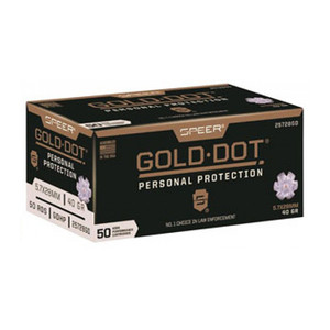 SPR 5.7X28MM 40GR GOLD HP 50RD SPR 5.7X28MM 40GR GOLD HP 50RD