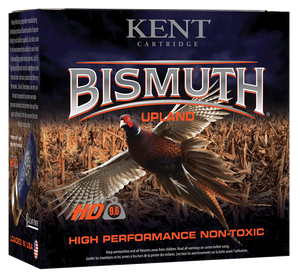 Kent Cartridge B12U365 Bismuth Upland 12 Gauge 2.75" 1 1/4 oz Bismuth 5 Shot 25 Per Box/10 Case Kent Cartridge B12U365 Bismuth Upland 12 Gauge 2.75" 1 1/4 oz Bismuth 5 Shot 25 Per Box/10 Case