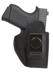 1791 Gunleather PNIWB3BLKL Premium Nylon IWB Size 03 Black Ballistic Nylon Clip-On Left Hand 1791 Gunleather PNIWB3BLKL Premium Nylon IWB Size 03 Black Ballistic Nylon Clip-On Left Hand