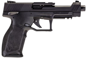 Taurus 1TX22C15110 TX22 Competition 22 LR 10+1 5.25" Threaded Bull Barrel, Overall Black Finish, Hard Coat Anodized Aluminum Optic Cut/Serrated Slide, Polymer Frame w/Picatinny Rail, Polymer Grips Taurus 1TX22C15110 TX22 Competition 22 LR 10+1 5.25" Threaded Bull Barrel, Overall Black Finish, Hard Coat Anodized Aluminum Optic Cut/Serrated Slide, Polymer Frame w/Picatinny Rail, Polymer Grips