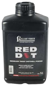 Alliant Powder 150603 Red Dot Smokeless Shotgun 12 Gauge 8 lbs Alliant Powder 150603 Red Dot Smokeless Shotgun 12 Gauge 8 lbs