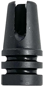 Lead & Steel Llc LSA1FH12X28 M16A1 Style Flash Suppressor 1/2"-28 tpi Black 4140 Steel Three Prong Lead & Steel Llc LSA1FH12X28 M16A1 Style Flash Suppressor 1/2"-28 tpi Black 4140 Steel Three Prong