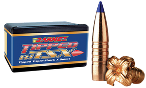 Barnes Bullets 30240 Tipped TSX 6.5Creedmoor 100gr Boat Tail 50/Box Barnes Bullets 30240 Tipped TSX 6.5Creedmoor 100gr Boat Tail 50/Box