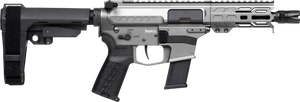CMMG 45A150FTNG Banshee FE MkG 45 ACP 13+1 5" Black Nitride Threaded Barrel, M-LOK Handguard, Titanium Cerakote Aluminum Receiver w/Picatinny Rail, Black Polymer CMMG RipBrace, CMMG Zeroed Grip CMMG 45A150FTNG Banshee FE MkG 45 ACP 13+1 5" Black Nitride Threaded Barrel, M-LOK Handguard, Titanium Cerakote Aluminum Receiver w/Picatinny Rail, Black Polymer CMMG RipBrace, CMMG Zeroed Grip