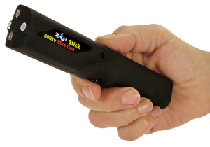 Zap ZAPSTK800FB Zap Stick Stun Gun Close Contact Black Plastic Zap ZAPSTK800FB Zap Stick Stun Gun Close Contact Black Plastic