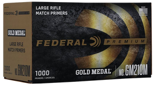 Federal GM210M Gold Medal Premium Multi Caliber 1000 Per Box/5 Case Federal GM210M Gold Medal Premium Multi Caliber 1000 Per Box/5 Case