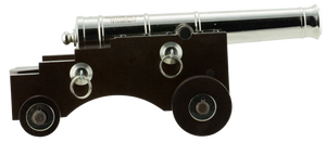 Traditions CN8041 Old Ironsides Mini Cannon 50 Cal 9" Nickel Barrel Hardwood Stock Breech Action Traditions CN8041 Old Ironsides Mini Cannon 50 Cal 9" Nickel Barrel Hardwood Stock Breech Action