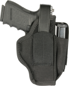 Blackhawk 40AM06BK Multi-Use IWB/OWB Size 06 Black Cordura Belt Clip Fits Med/Large Semi Autos Fits 3.25-3.75" Barrel Ambidextrous Blackhawk 40AM06BK Multi-Use IWB/OWB Size 06 Black Cordura Belt Clip Fits Med/Large Semi Autos Fits 3.25-3.75" Barrel Ambidextrous