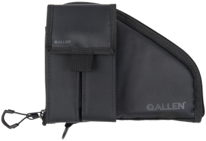 Allen 78-7 Pistol Case W/Mag Pouch Black Nylon Fits Compact Handguns Allen 78-7 Pistol Case W/Mag Pouch Black Nylon Fits Compact Handguns