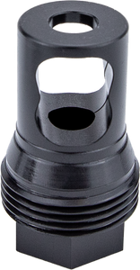 Kgm Suppressors A-TMB50-S-1 R50T Taper Muzzle Brake Black Nitride Steel 1x14 Threads Kgm Suppressors A-TMB50-S-1 R50T Taper Muzzle Brake Black Nitride Steel 1x14 Threads