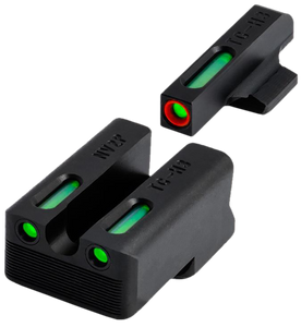 TruGlo TGTG13NV2PC TFX Pro Green Tritium & Fiber Optic Orange Outline Front Sight Green Tritium & Fiber Optic Rear Sight TruGlo TGTG13NV2PC TFX Pro Green Tritium & Fiber Optic Orange Outline Front Sight Green Tritium & Fiber Optic Rear Sight