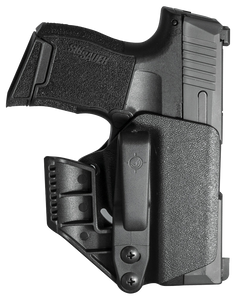 Mission First Tactical H2SG365AIWBM Minimalist Holster IWB Black Polymer Belt Clip Fits Sig P365/P365XL Ambidextrous Mission First Tactical H2SG365AIWBM Minimalist Holster IWB Black Polymer Belt Clip Fits Sig P365/P365XL Ambidextrous
