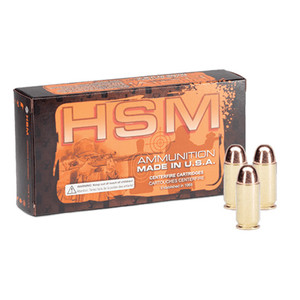 HSM TRAINING 40SW 180GR RNFP REUSED 50/20 HSM TRAINING 40SW 180GR RNFP REUSED 50/20