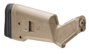 Magpul MAG490-FDE SGA Shotgun Stock Fixed Flat Dark Earth Synthetic for Mossberg 500, 590, 590A1 12 GA Magpul MAG490-FDE SGA Shotgun Stock Fixed Flat Dark Earth Synthetic for Mossberg 500, 590, 590A1 12 GA