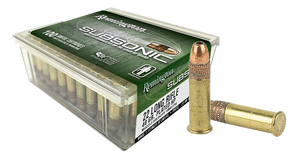 Remington Ammunition 21137 Subsonic Rimfire 22LR 40gr Hollow Point 100 Per Box/50 Case Remington Ammunition 21137 Subsonic Rimfire 22LR 40gr Hollow Point 100 Per Box/50 Case