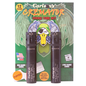 Carlson's Choke Tubes 11562 Cremator Beretta Optima HP 12 Gauge Mid/Long Range Ported 17-4 Stainless Steel Carlson's Choke Tubes 11562 Cremator Beretta Optima HP 12 Gauge Mid/Long Range Ported 17-4 Stainless Steel