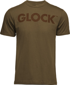 Glock AP96203 Caliber Coyote Tan Ringspun Cotton Short Sleeve 2XL Glock AP96203 Caliber Coyote Tan Ringspun Cotton Short Sleeve 2XL