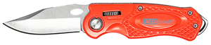 AccuSharp 709C Sport 3" Folding Plain Stainless Steel Blade/Blaze Orange Anodized Aluminum Handle Includes Belt Clip AccuSharp 709C Sport 3" Folding Plain Stainless Steel Blade/Blaze Orange Anodized Aluminum Handle Includes Belt Clip