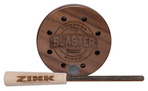 ZINK ZNKRBPC Ridge Blaster Friction Call Turkey Sounds Natural Aluminum/Wood ZINK ZNKRBPC Ridge Blaster Friction Call Turkey Sounds Natural Aluminum/Wood