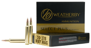 Weatherby B303180TTSX Select Plus 30-378WthbyMag 180gr Barnes Tipped TSX Lead Free 20 Per Box/10 Case Weatherby B303180TTSX Select Plus 30-378WthbyMag 180gr Barnes Tipped TSX Lead Free 20 Per Box/10 Case