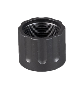 SilencerCo AC6 Delta Thread Protector Stainless Steel Black Oxide 1/2"-28 tpi SilencerCo AC6 Delta Thread Protector Stainless Steel Black Oxide 1/2"-28 tpi