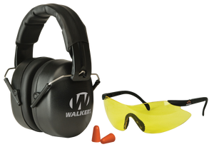 Walker's GWPFM3GFP EXT Range Shooting Muff Combo Kit Includes Foam Ear Plugs, 31 db Over the Head Shooting Muff, Sport Glasses w/Polycarbonate Lens Walker's GWPFM3GFP EXT Range Shooting Muff Combo Kit Includes Foam Ear Plugs, 31 db Over the Head Shooting Muff, Sport Glasses w/Polycarbonate Lens