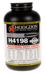 Hodgdon 41981 Extreme H4198 Smokeless Rifle Powder 1 lb Hodgdon 41981 Extreme H4198 Smokeless Rifle Powder 1 lb