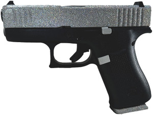 GLOCK 43X 9MM GLITTER GUNZ DIAMOND GLOCK 43X 9MM GLITTER GUNZ DIAMOND