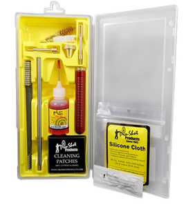 Pro-Shot P45KIT Classic Box Kit .45 Cal Pistol/Yellow Plastic Case Pro-Shot P45KIT Classic Box Kit .45 Cal Pistol/Yellow Plastic Case