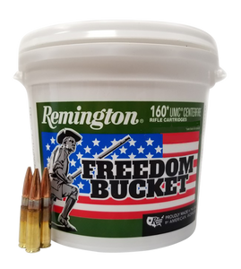 Remington Ammunition 26857 UMC Freedom Bucket 300Blackout 150gr Full Metal Jacket 160 Per Box/4 Case Remington Ammunition 26857 UMC Freedom Bucket 300Blackout 150gr Full Metal Jacket 160 Per Box/4 Case