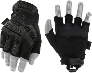 Mechanix Wear MFL55011 M-Pact Covert Black Fingerless Synthetic Leather XL TPR Closure Mechanix Wear MFL55011 M-Pact Covert Black Fingerless Synthetic Leather XL TPR Closure