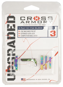Cross Armory CRGOKRB 3 Piece Upgrade Kit P80 Gen1-3 Rainbow Cross Armory CRGOKRB 3 Piece Upgrade Kit P80 Gen1-3 Rainbow