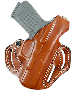 DeSantis Gunhide 001TA0XZ0 Thumb Break Scabbard OWB Tan Leather Belt Slide Fits Springfield Echelon Right Hand DeSantis Gunhide 001TA0XZ0 Thumb Break Scabbard OWB Tan Leather Belt Slide Fits Springfield Echelon Right Hand