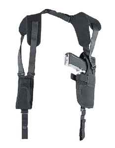 Uncle Mike's 75151 Pro-Pak Vertical Shoulder Holster Shoulder Size 15 Black Nylon Harness Fits Large Semi-Auto Fits 3.75-4.50" Barrel Right Hand Uncle Mike's 75151 Pro-Pak Vertical Shoulder Holster Shoulder Size 15 Black Nylon Harness Fits Large Semi-Auto Fits 3.75-4.50" Barrel Right Hand