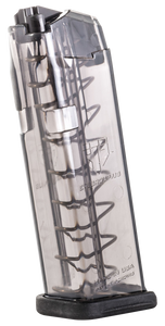 ETS Group SMKGLK1910 Pistol Mags 10rd Limited 9mm Luger Compatible w/ Glock 19/26 Smoke Polymer ETS Group SMKGLK1910 Pistol Mags 10rd Limited 9mm Luger Compatible w/ Glock 19/26 Smoke Polymer